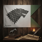 Game of Thrones Stark vlag 70 × 120 cm - Fans Geek Storeproduct_type#ABYstyle