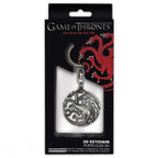 Game of Thrones Targaryen 3D Metalen Sleutelhanger - Fans Geek Storeproduct_typeAbysse Corp