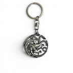 Game of Thrones Targaryen 3D Metalen Sleutelhanger - Fans Geek Storeproduct_typeAbysse Corp