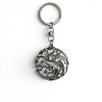 Game of Thrones Targaryen 3D Metalen Sleutelhanger - Fans Geek Storeproduct_typeAbysse Corp
