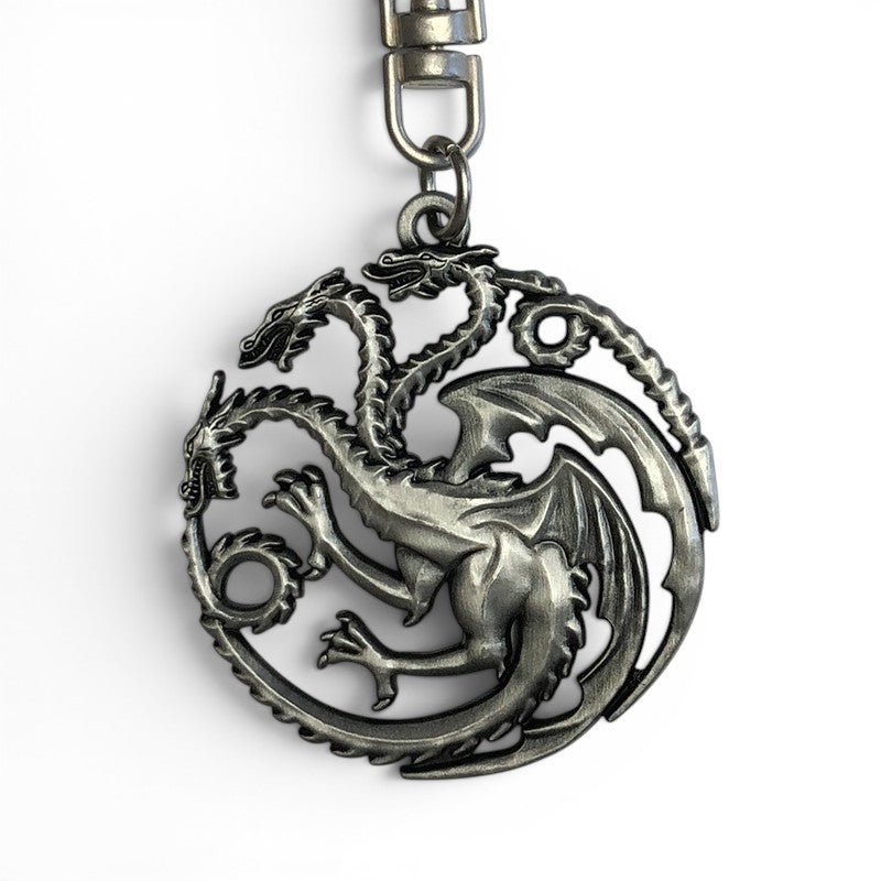 Game of Thrones Targaryen 3D Metalen Sleutelhanger - Fans Geek Storeproduct_typeAbysse Corp