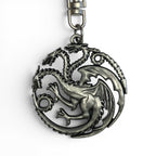 Game of Thrones Targaryen 3D Metalen Sleutelhanger - Fans Geek Storeproduct_typeAbysse Corp