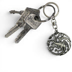 Game of Thrones Targaryen 3D Metalen Sleutelhanger - Fans Geek Storeproduct_typeAbysse Corp