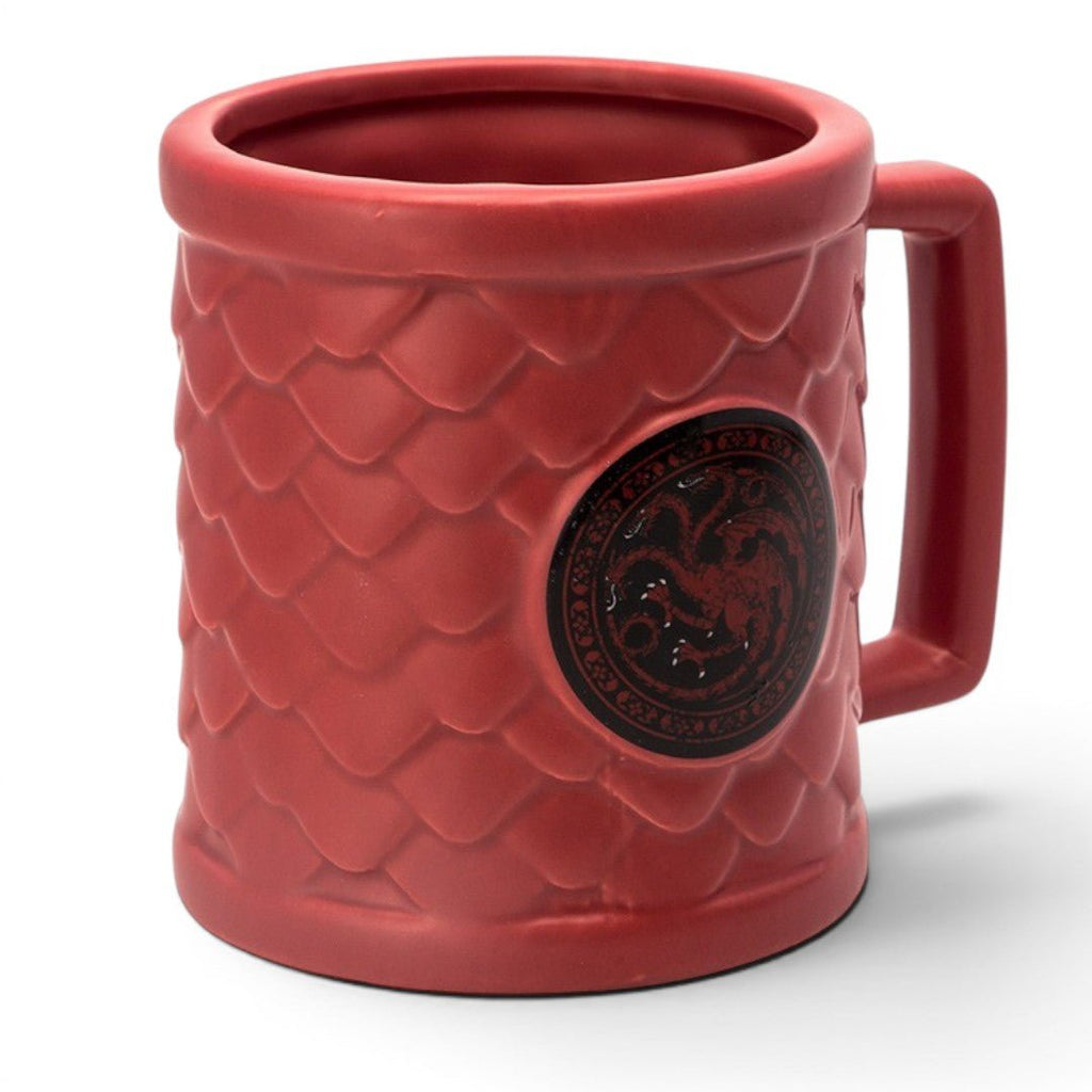 Game of Thrones Targaryen 3D Mok 500ml – Rood Reliëf - Fans Geek Storeproduct_typeAbysse Corp