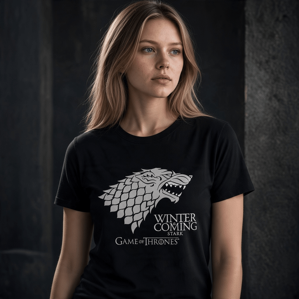 Game of Thrones Winter Is Coming T-shirt heren zwart - Fans Geek Storeproduct_type#Game of Thrones