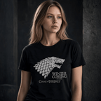 Game of Thrones Winter Is Coming T-shirt heren zwart - Fans Geek Storeproduct_type#Game of Thrones