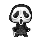 Ghost Face Sitting Funko Pop – Scream | Horror Sitter Vinyl Figuur 9 cm - Fans Geek Storeproduct_typeFunko