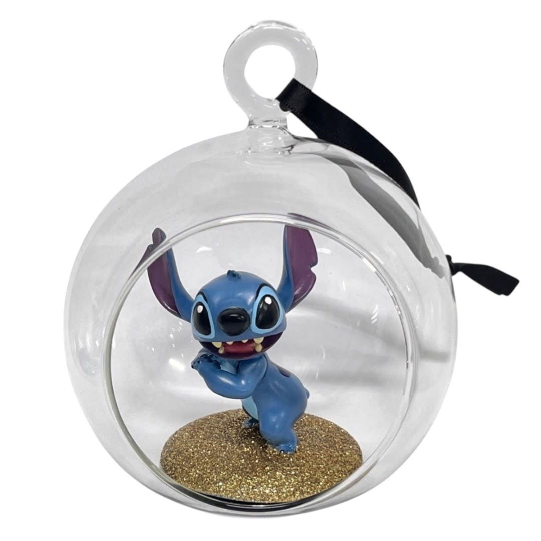 Glass open bauble 3D figure Stitch - Fans Geek Store