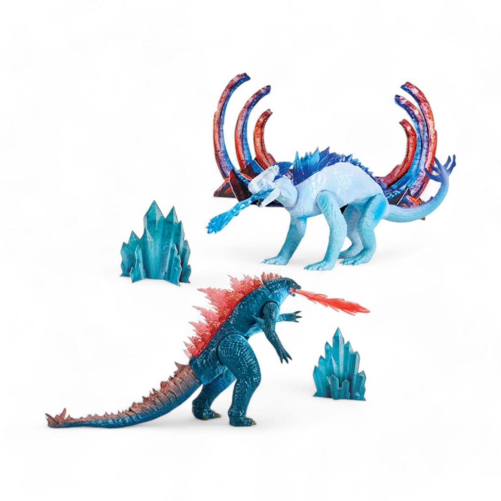 Godzilla x Kong The new Empire Action Figures: Godzilla vs Shimo - Fans Geek Store