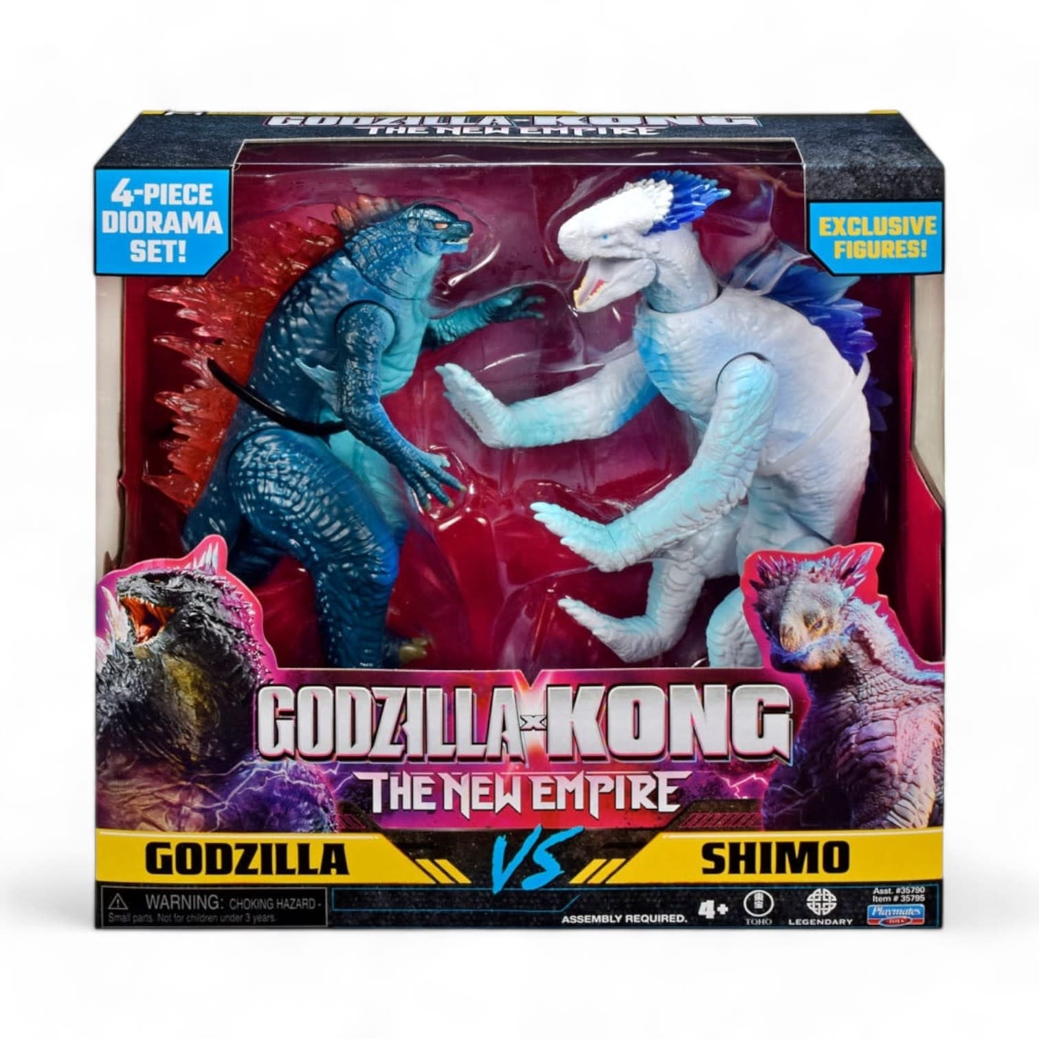 Godzilla x Kong The new Empire Action Figures: Godzilla vs Shimo - Fans Geek Store