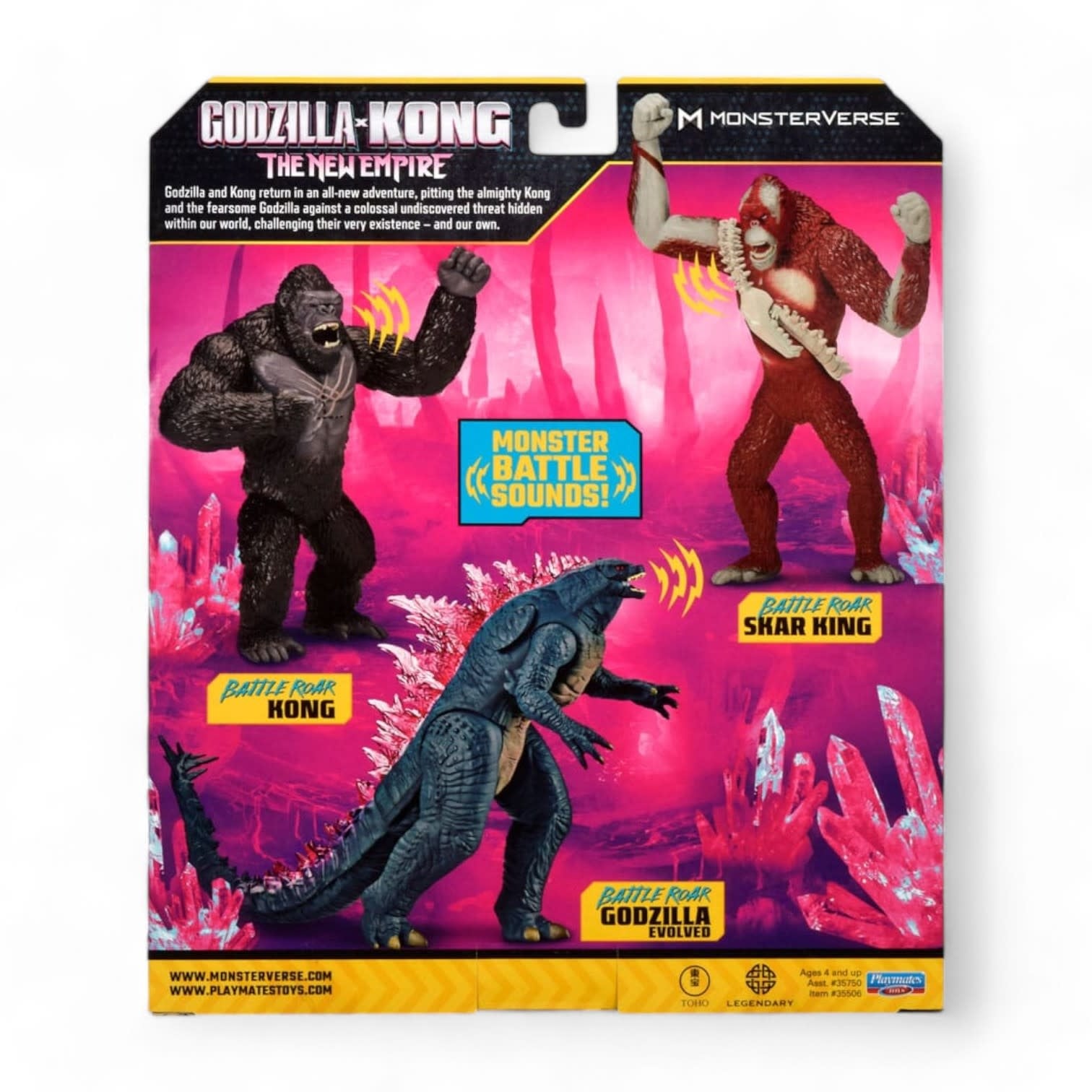Godzilla x Kong The New Empire: Battle Roar Godzilla Evolved Figure - Fans Geek Store