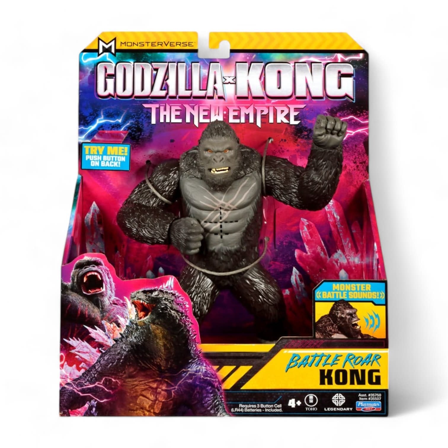 Godzilla x Kong The New Empire: Battle Roar Kong Evolved Figure - Fans Geek Store