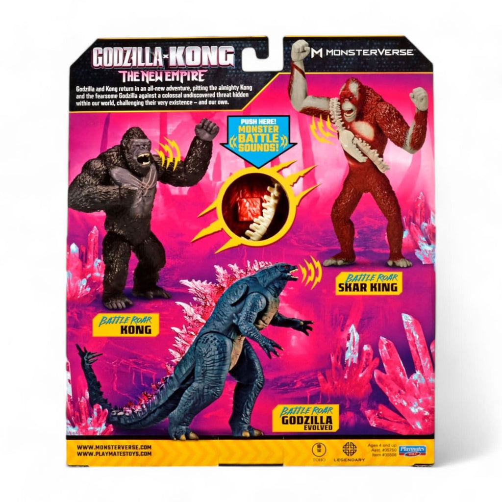 Godzilla x Kong The New Empire: Battle Roar Skar King Evolved Figure - Fans Geek Store