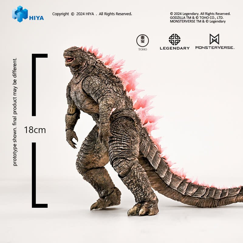 Godzilla x Kong: The New Empire - Godzilla Evolved Version 7 inch Action Figure - Fans Geek Store