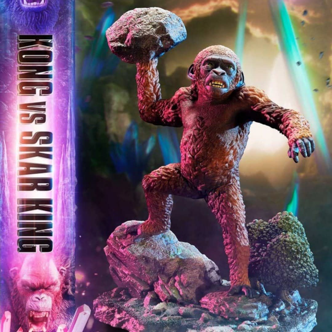 Godzilla x Kong: The New Empire Ultimate Diorama Masterline Series Statue Kong vs Skar King Bonus Version - Fans Geek Store