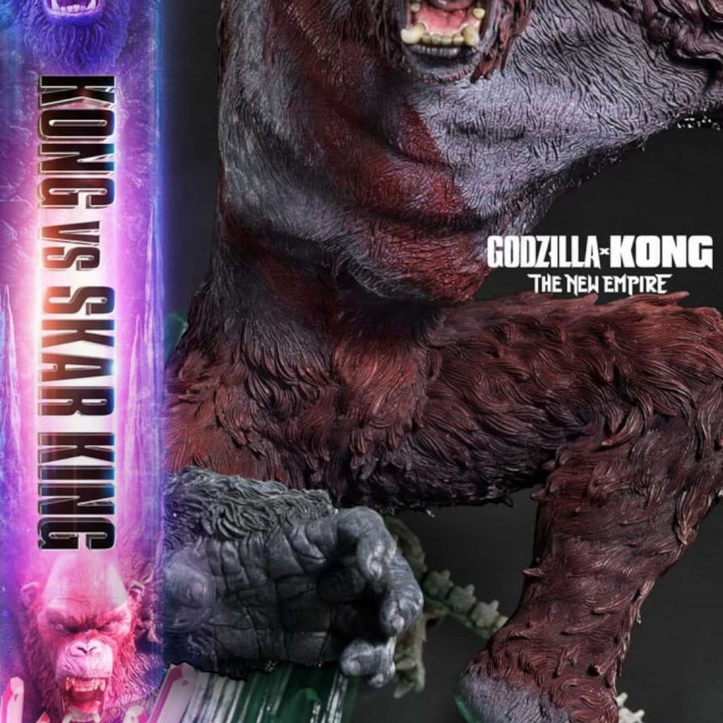 Godzilla x Kong: The New Empire Ultimate Diorama Masterline Series Statue Kong vs Skar King - Fans Geek Store