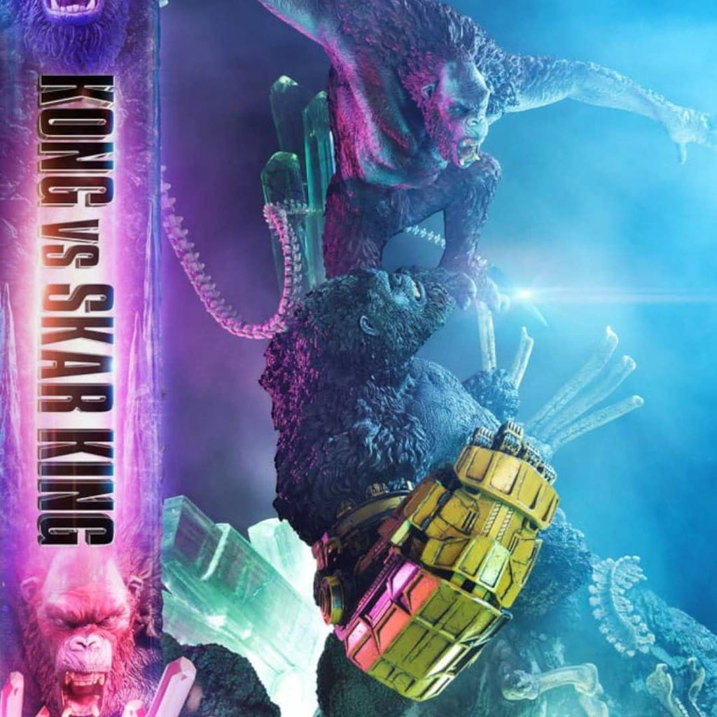 Godzilla x Kong: The New Empire Ultimate Diorama Masterline Series Statue Kong vs Skar King Bonus Version - Fans Geek Store