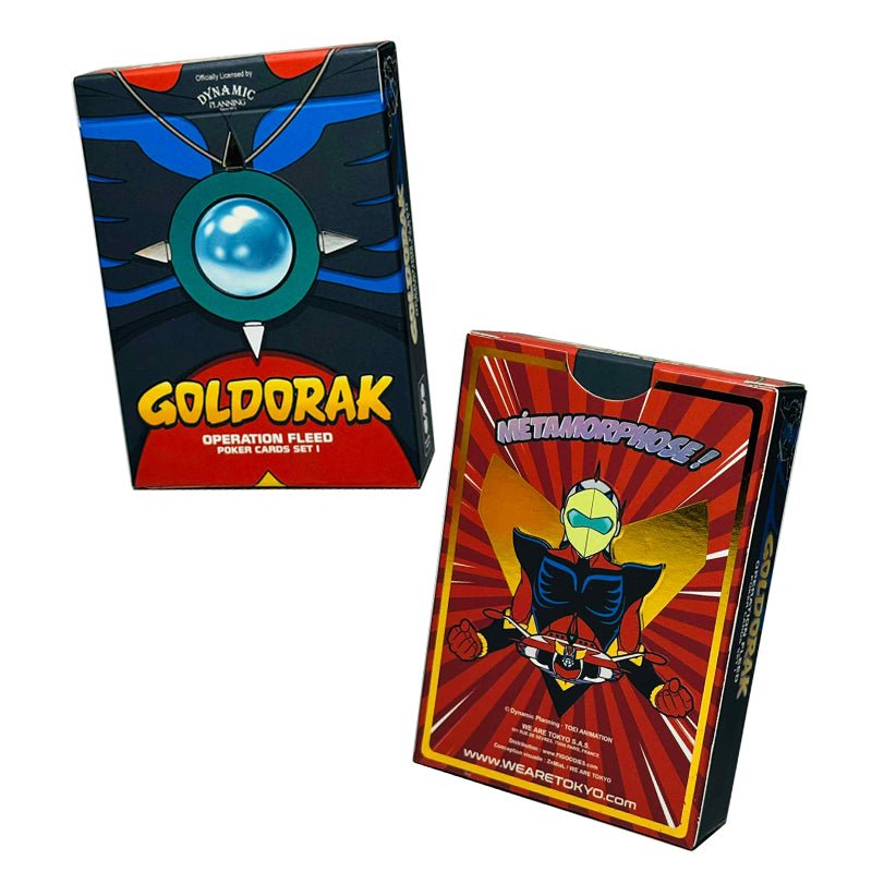 Goldorak Opération Fleed Pokerspel 54 Kaarten - Fans Geek Storeproduct_typeWE ARE TOKYO