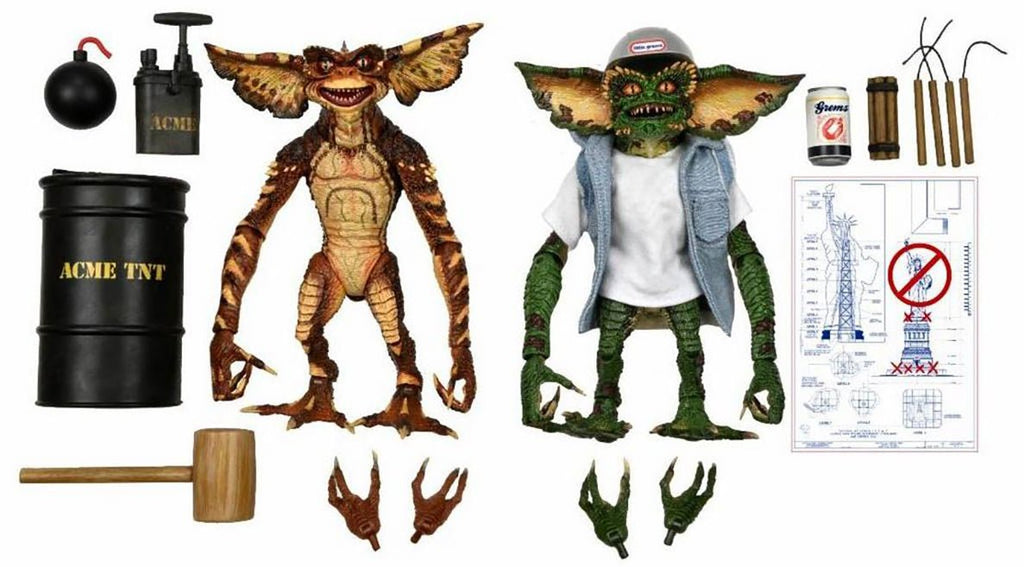 Gremlins 2: Ultimate Demolition Gremlin 7 inch Action Figure 2 - Pack - Fans Geek Store