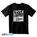 Grendizer T-shirt Unisex Grendizer & Duke Fleed Katoen Zwart