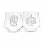 HARRY POTTER - 2 Glass Set Gryffindor & Slytherin - Fans Geek Store