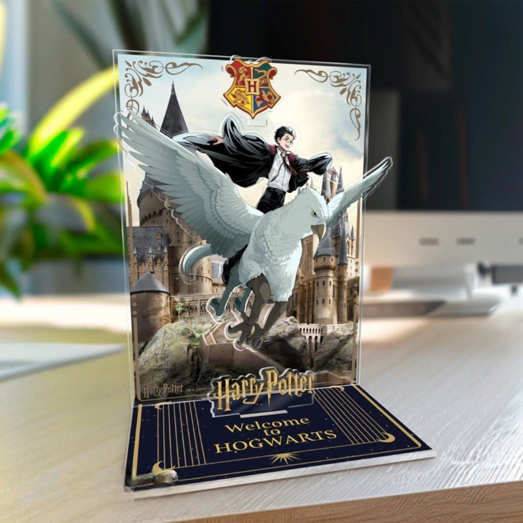 HARRY POTTER - Acryl Diorama - Harry & Buck in Hogwarts - Fans Geek Store
