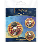 Harry Potter Badges Harry, Hermione & Ron – Soft Touch Set van 3 - Fans Geek Storeproduct_typeABYstyle