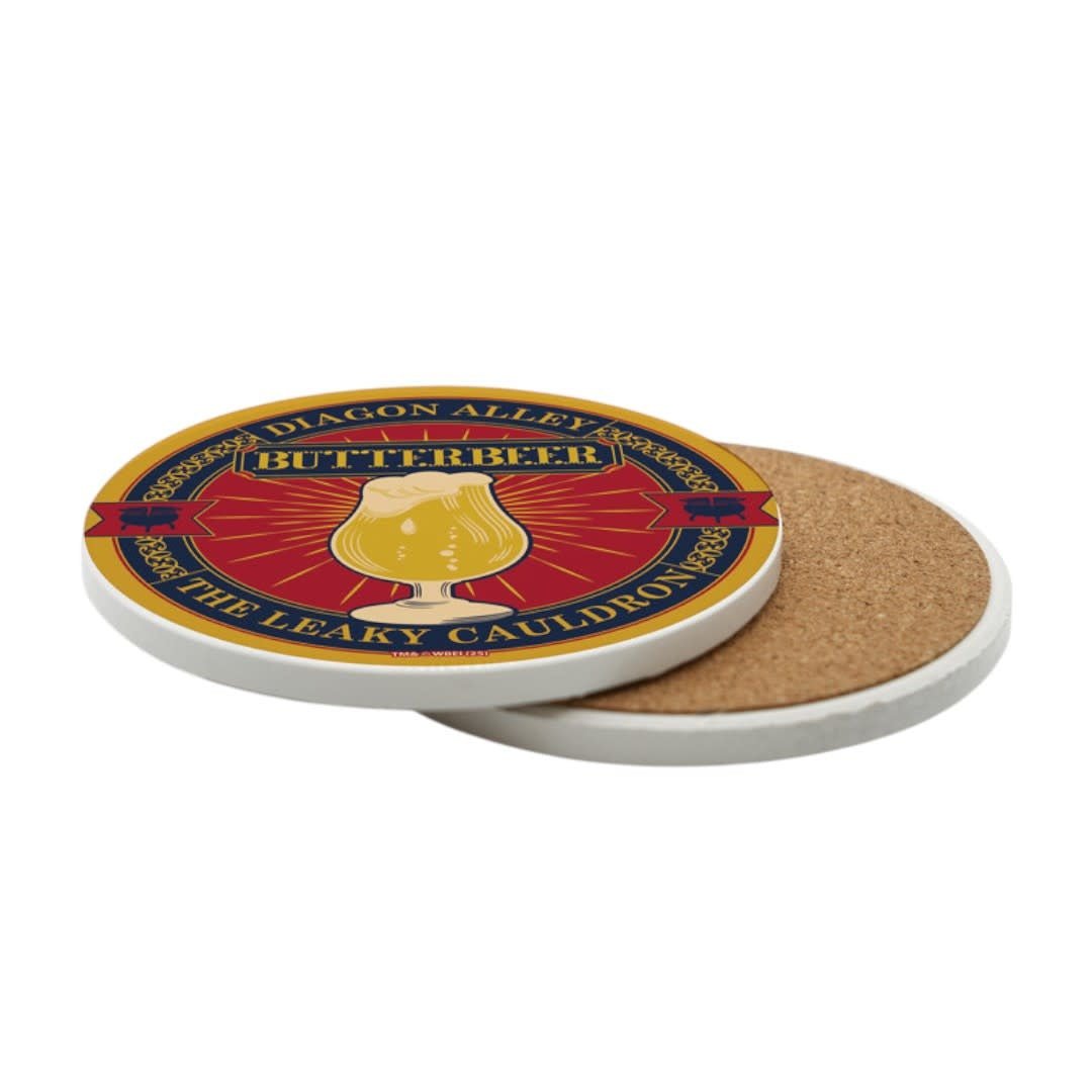 HARRY POTTER - Ceramic Coaster "Butterbeer" - Fans Geek Store