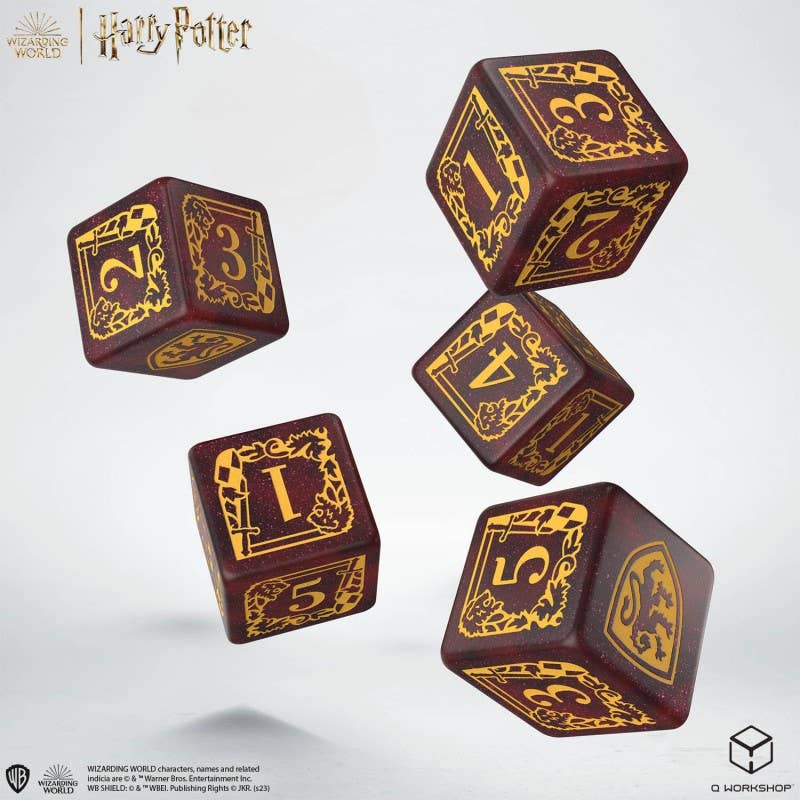 Harry Potter Gryffindor dobbelstenen en etui - Fans Geek Storeproduct_typeCardshouse