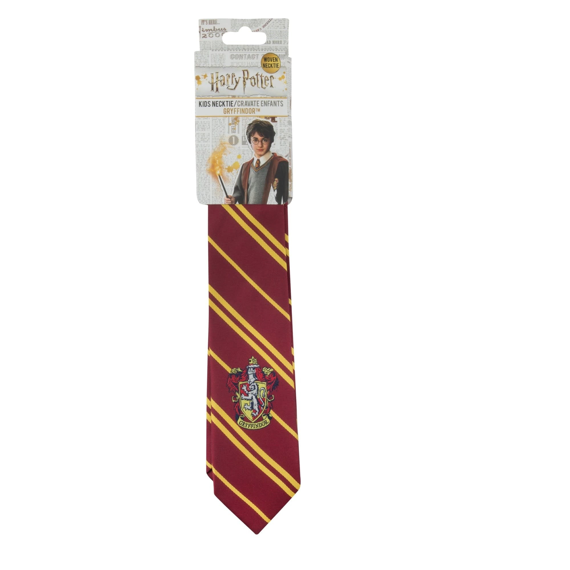 Harry Potter: Gryffindor Woven Kids Necktie - Fans Geek Store