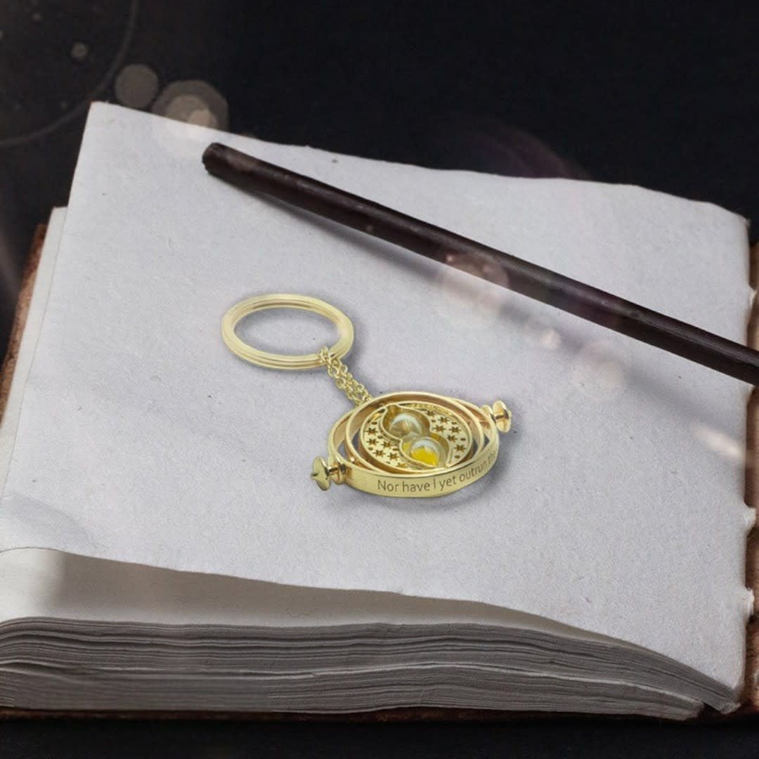 HARRY POTTER - Keychain 3D premium "Time Turner" - Fans Geek Store