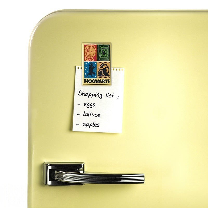 Harry Potter - Koelkastmagneet Vier Zweinstein Huizen - Fans Geek Storeproduct_typeAbysse Corp