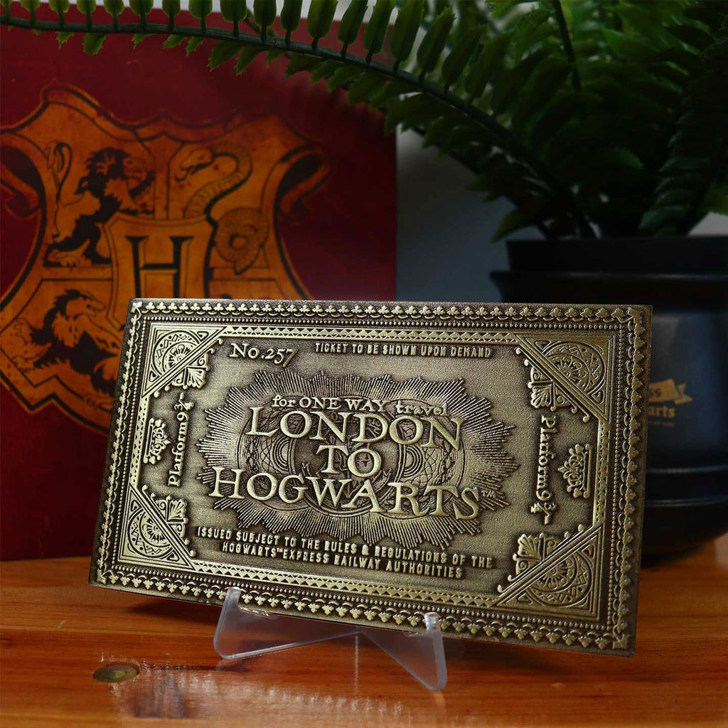 Harry Potter Limited Edition Replica Hogwarts Express Train Ticket - Fans Geek Store