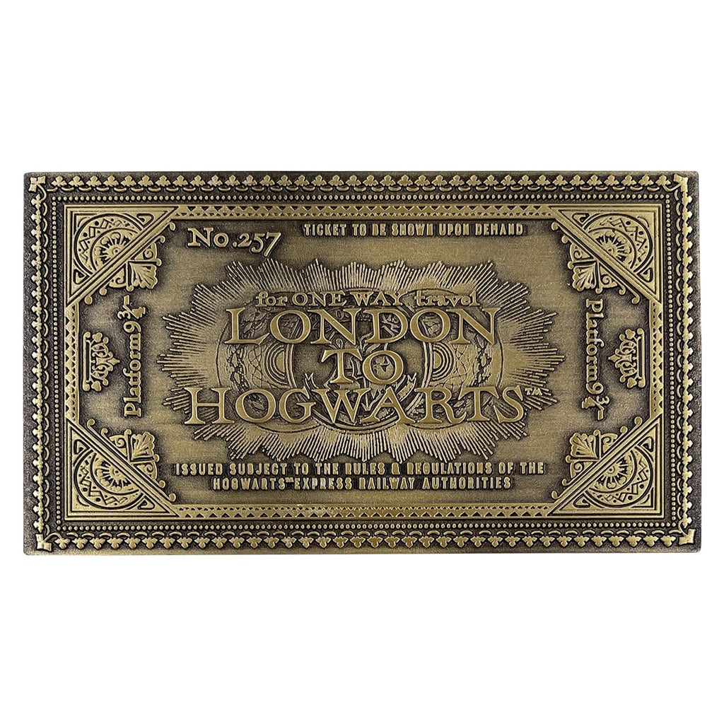 Harry Potter Limited Edition Replica Hogwarts Express Train Ticket - Fans Geek Store