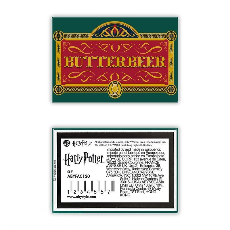Harry Potter Magneet Butterbeer ABYstyle Papier 5.5x8cm - Fans Geek Storeproduct_typeAbysse Corp