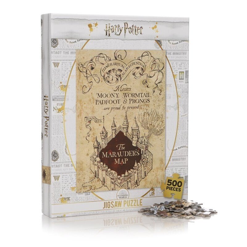 Harry Potter - Marauder's Map Legpuzzel 500 Stukjes - Fans Geek Storeproduct_typeHalf Moon Bay