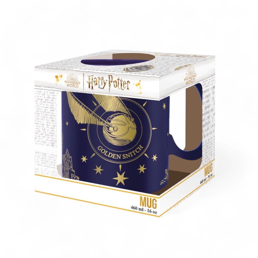 HARRY POTTER - Mug - 460 ml - Golden Snitch - Fans Geek Store