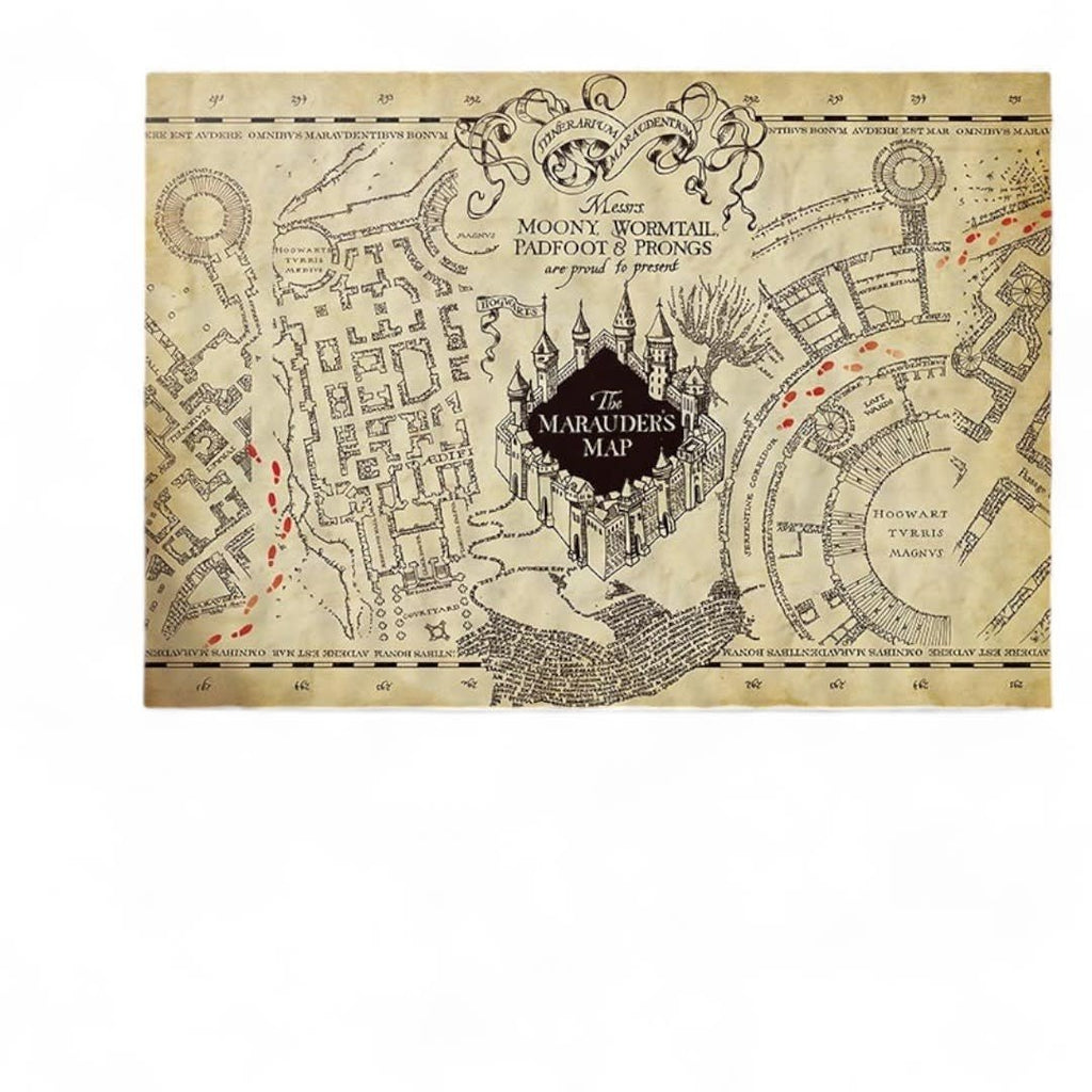 HARRY POTTER - Parchment poster - Marauder's Map - Fans Geek Store