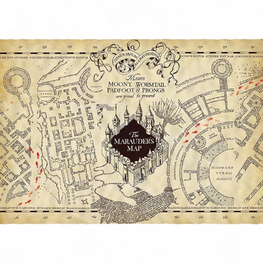 HARRY POTTER - Parchment poster - Marauder's Map - Fans Geek Store