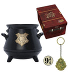 HARRY POTTER - Pck premium 3D mug+3D Keychain+Pin Hogwarts' suitcase - Fans Geek Store