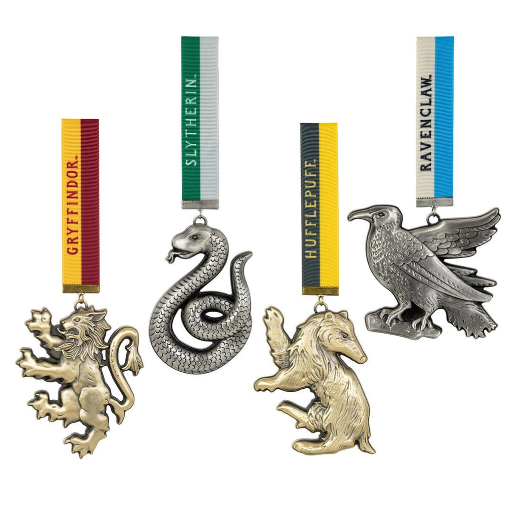 Harry Potter: Set of 4 House Mascot Ornaments - Fans Geek Store