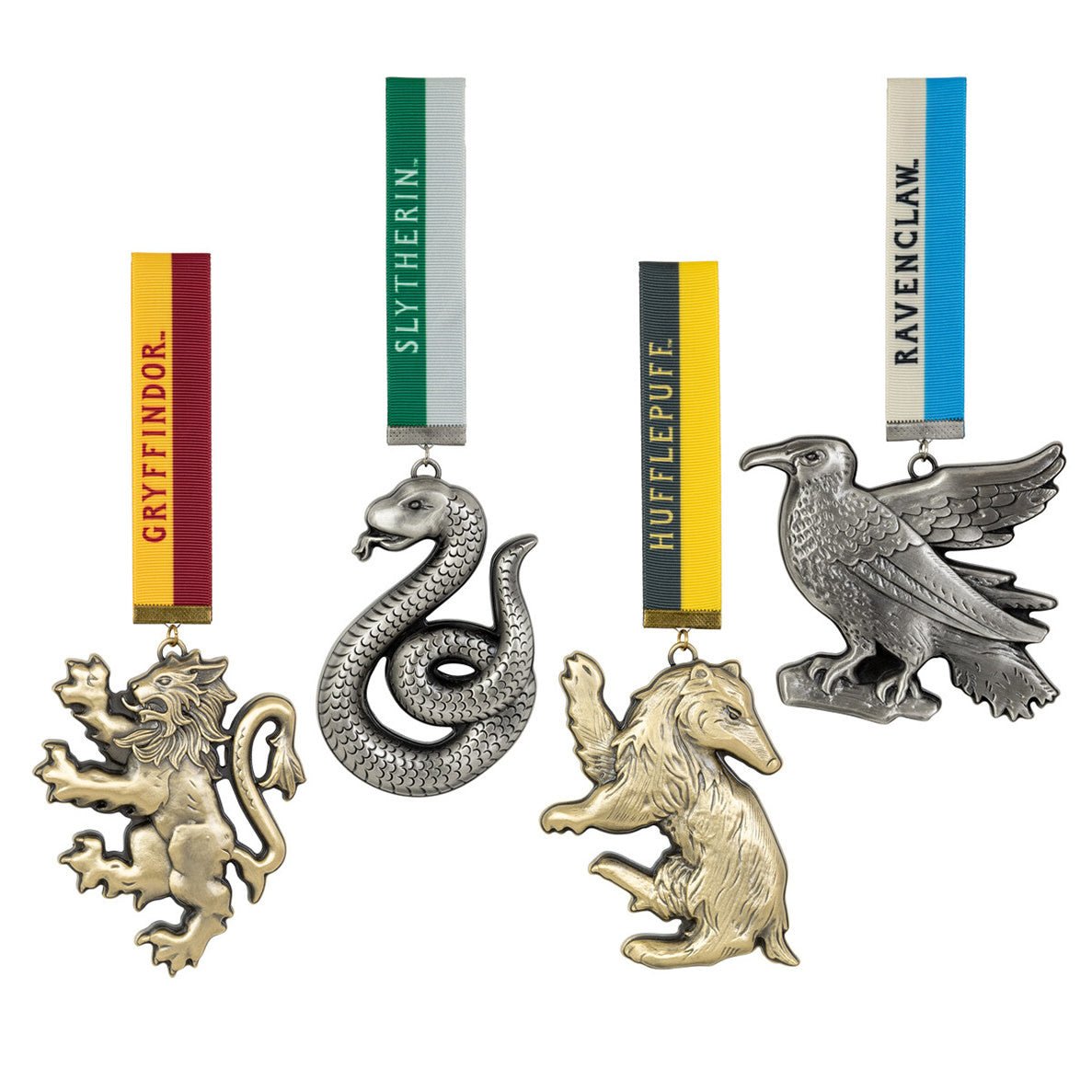 Harry Potter: Set of 4 House Mascot Ornaments - Fans Geek Store