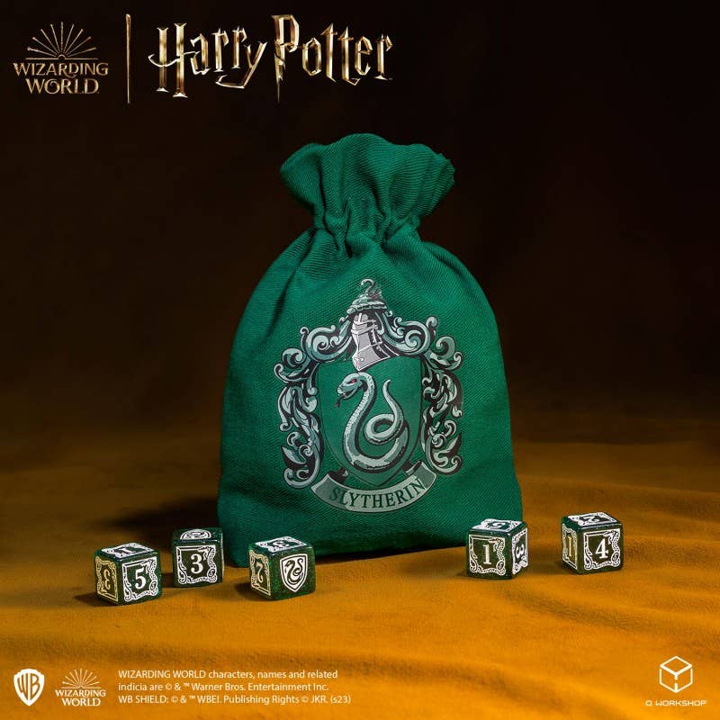 Harry Potter Slytherin dobbelstenen en zakje - Fans Geek Storeproduct_typeCardshouse