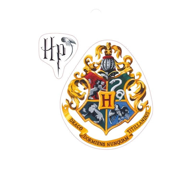 HARRY POTTER - Stickers - 16x11cm/ 2 sheets - Hogwarts Houses - Fans Geek Store