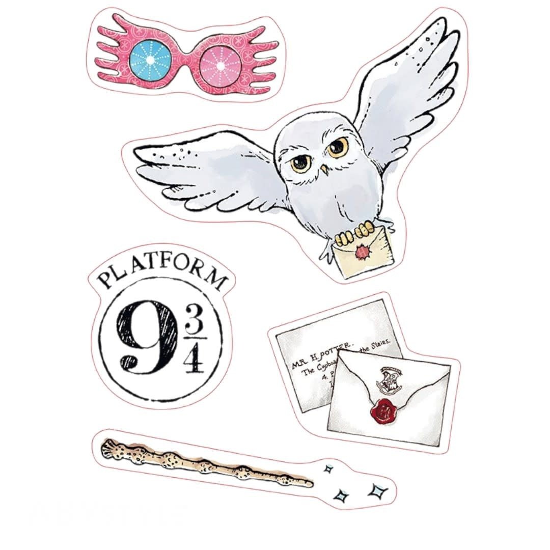 HARRY POTTER - Stickers - 16x11cm/ 2 sheets - Magical Objects - Fans Geek Store