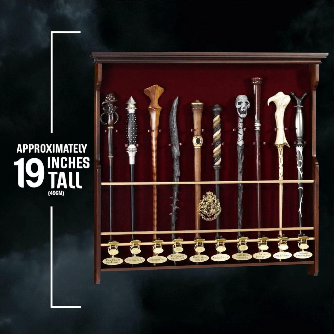 Harry Potter Toverstokken Display voor 10 Karakters – Officieel Gelicentieerd - Fans Geek Storeproduct_typeThe Noble Collection