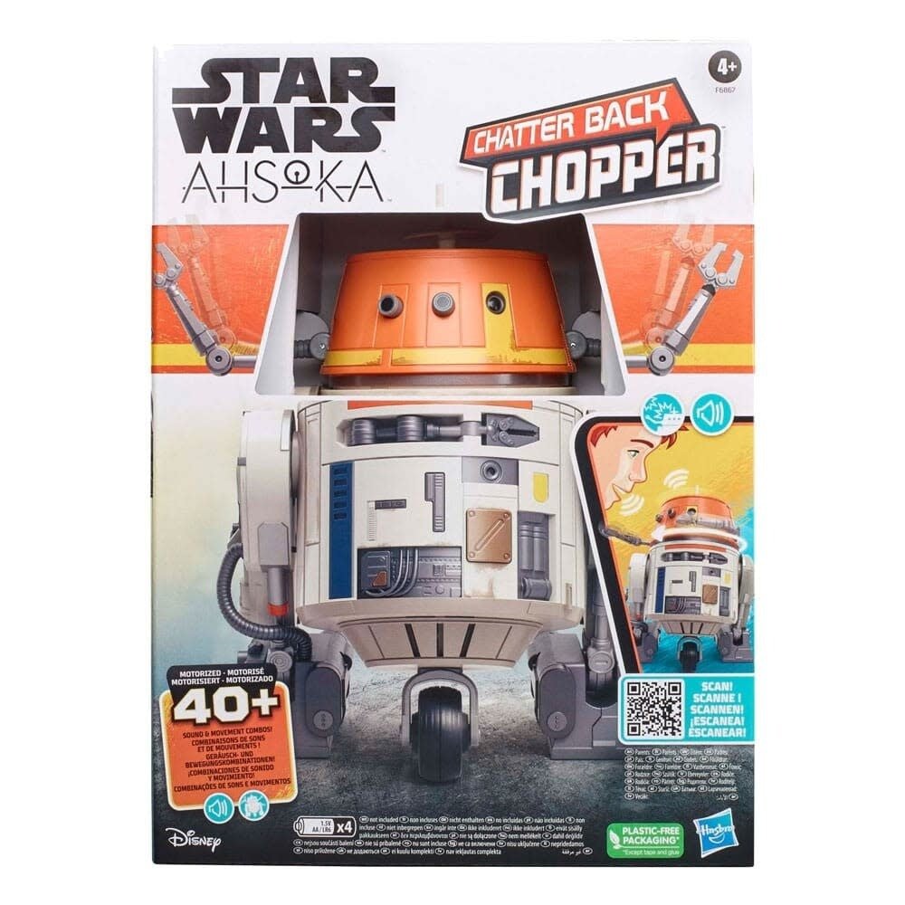 Star Wars: Ahsoka - Chatter Back Chopper Animatronic - Fans Geek Store