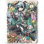 HATSUNE MIKU - Set 2 Posters Chibi 52x38 - Series 2 - Fans Geek Store