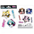 HATSUNE MIKU - Stickers - 16x11cm/ 2 sheets - Characters - Fans Geek Store