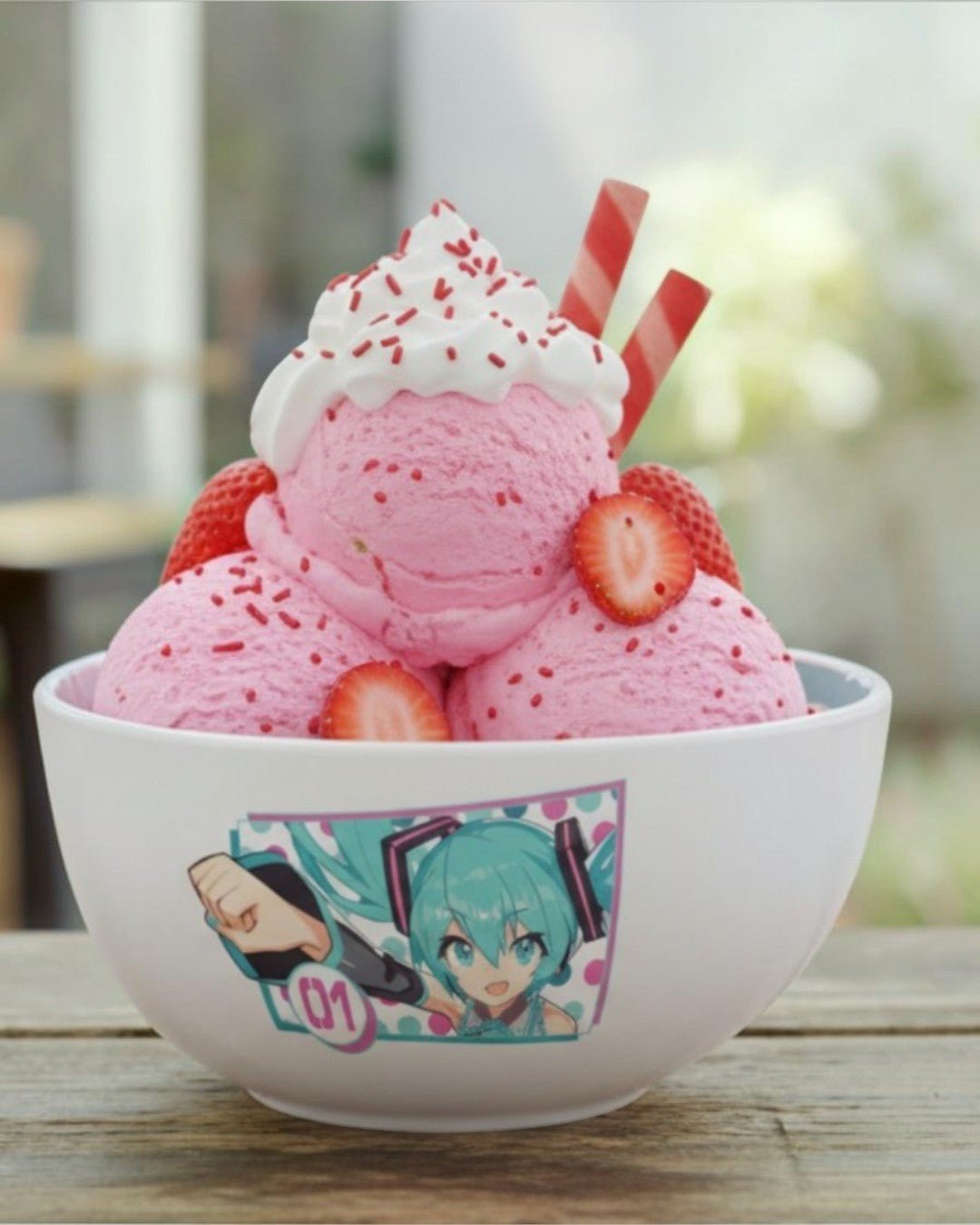Hatsune Miku Stoneware Kom 600 ml - Fans Geek Storeproduct_typeAbysse Corp